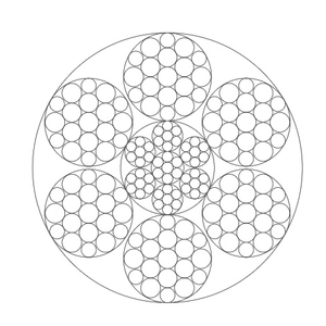 6 × 19W-IWR