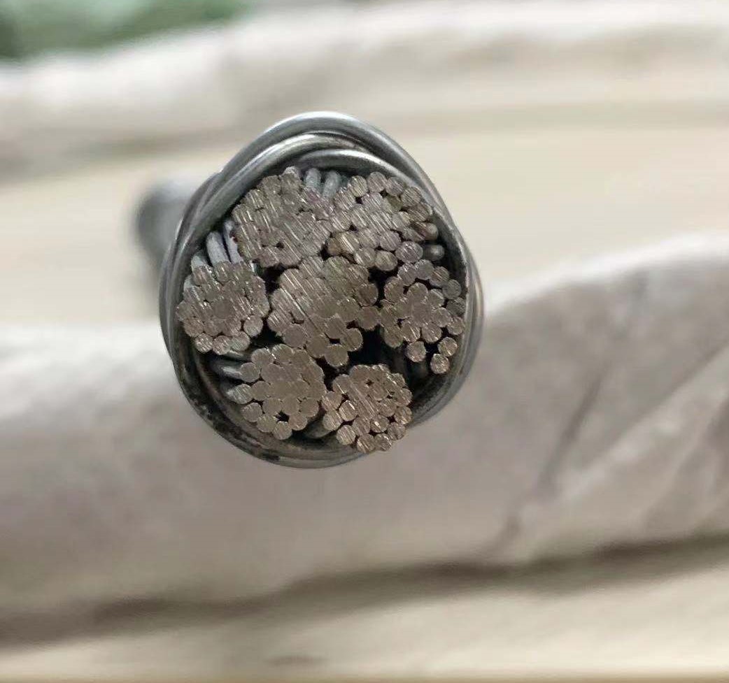10 мм 7X19 стальной трос на самом деле заводская поставка