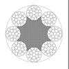8XK25FI Компактный стальной трос
