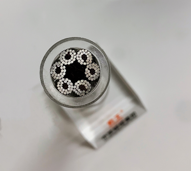 6X24 + 7FC / 6X12 + 7FC стальной трос для ловли рыбы и связывания