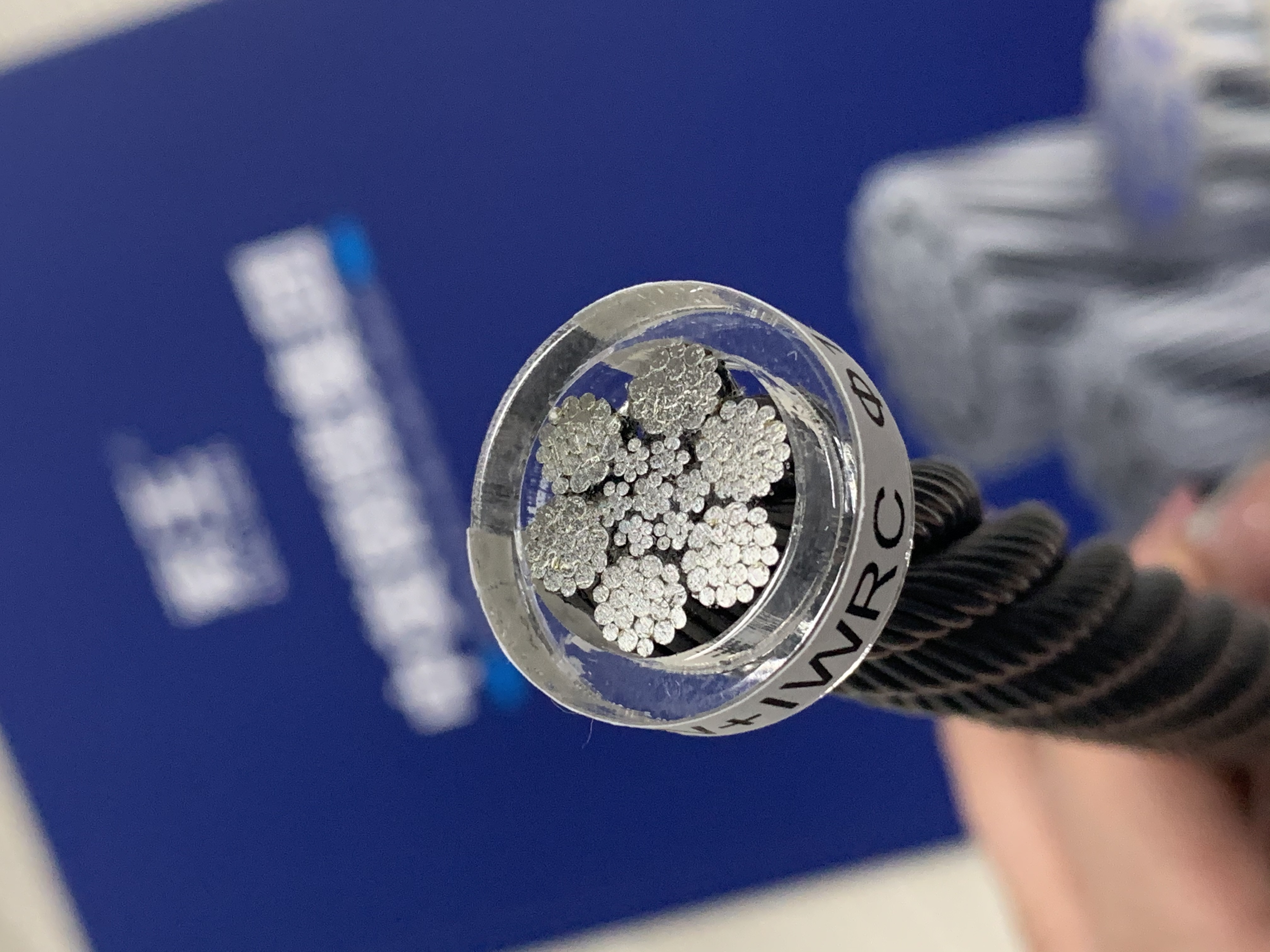 Трос 6X19S + IWRC / FC с густой смазкой для морского применения