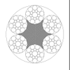 6XK19S Компактный стальной канат