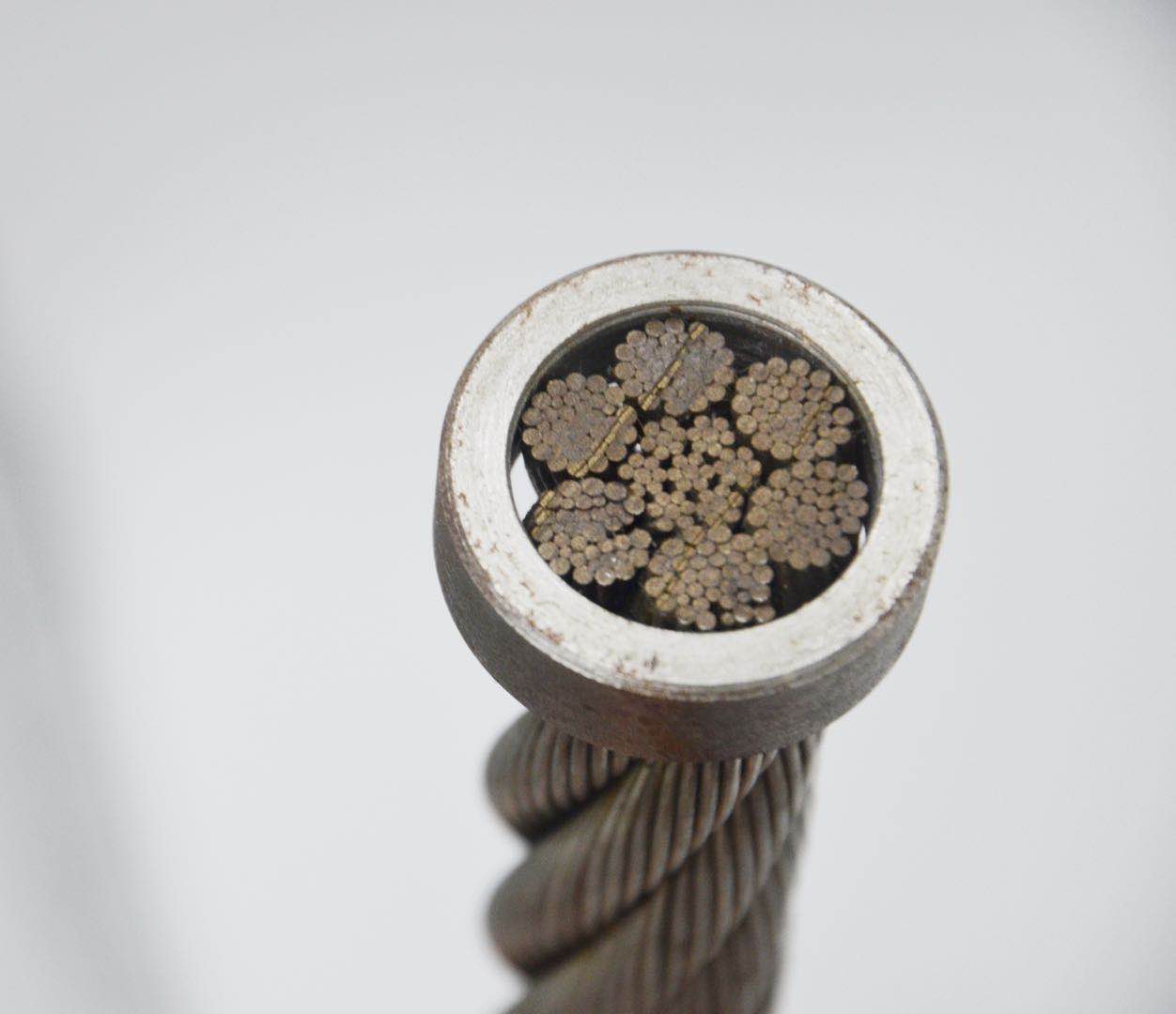 Стальной трос 6x36ws IWRC Fiber Core для крановых лебедок 22 мм 24 мм 25,4 мм 28 мм 30 мм 32 мм